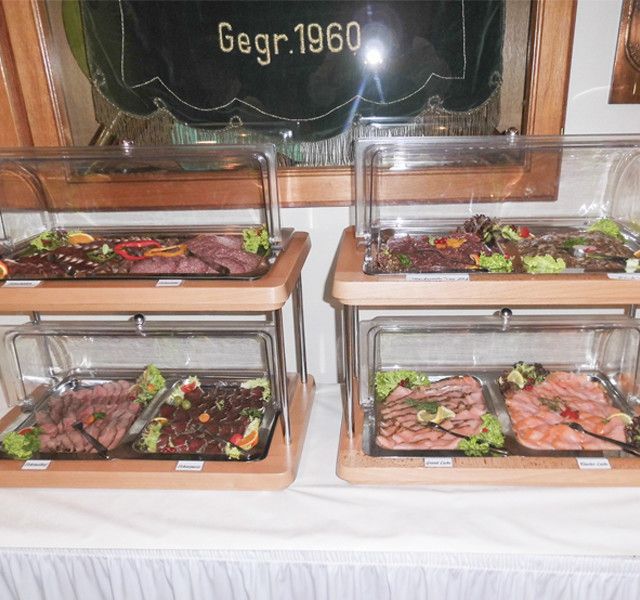 Gaststätte Jägerstuben in Barkenholm Gastronomie Buffet